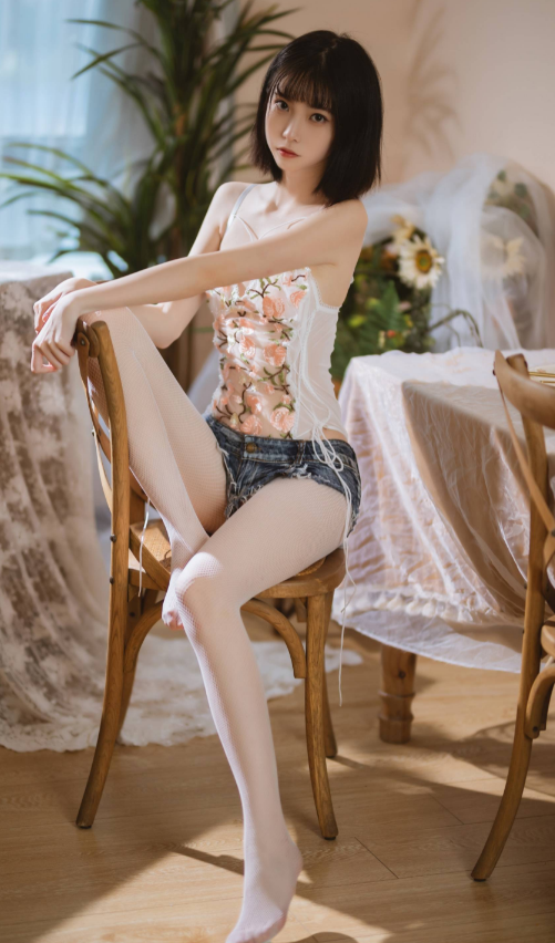 许岚LAN NO.05 少女纯欲牛仔短裤