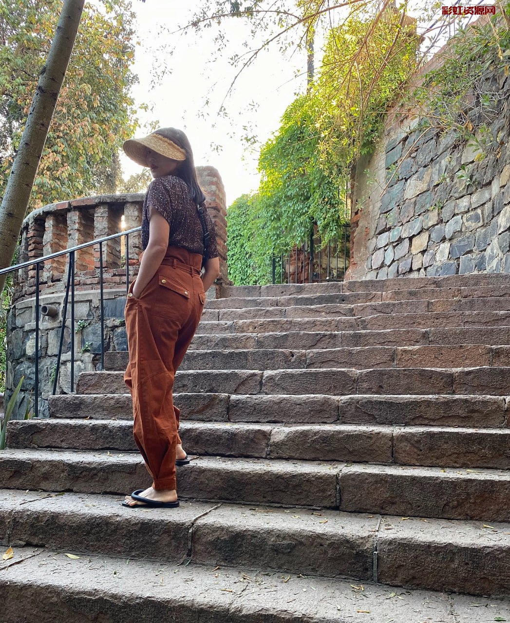 #智利   #圣地亚哥   santa lucia  #登山