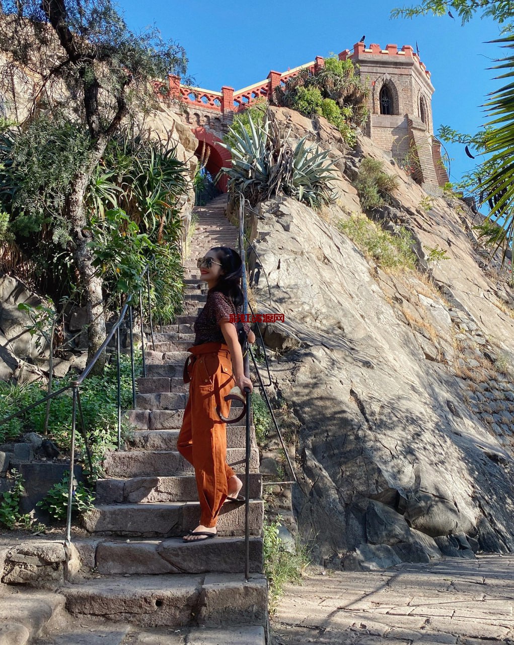#智利   #圣地亚哥   santa lucia  #登山