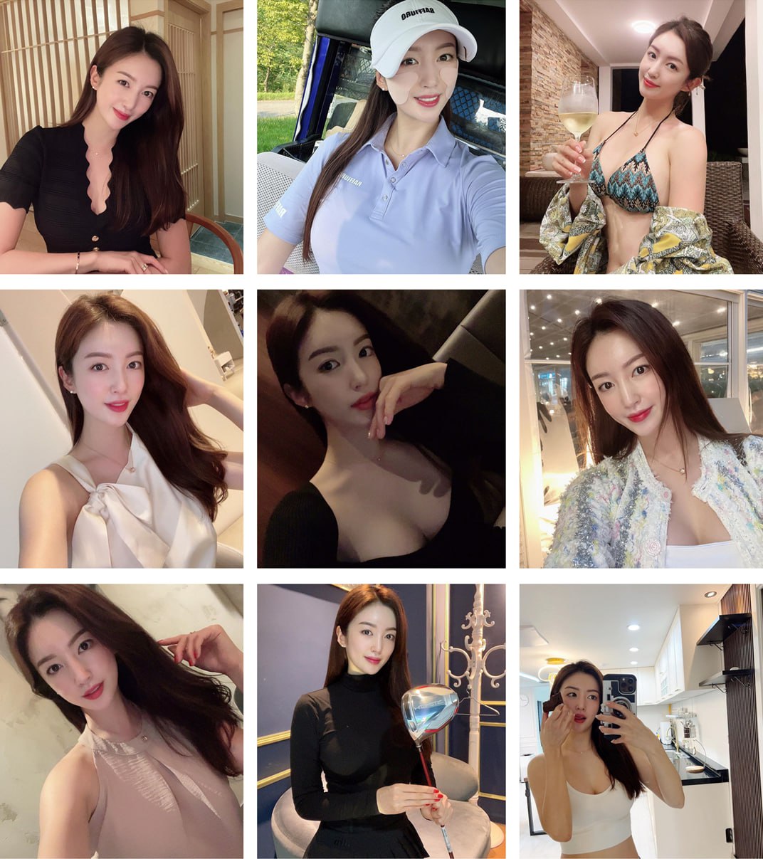 (编号LAo188）精品30u  #韩国 白富美 日常 生活 旅游 高尔夫1826照片视频247个 ⭐️澳大利亚护照 ⭐️马来西亚护照