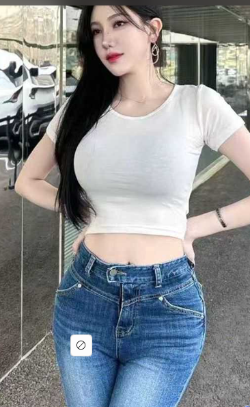 紧身牛仔裤美女御姐 主动