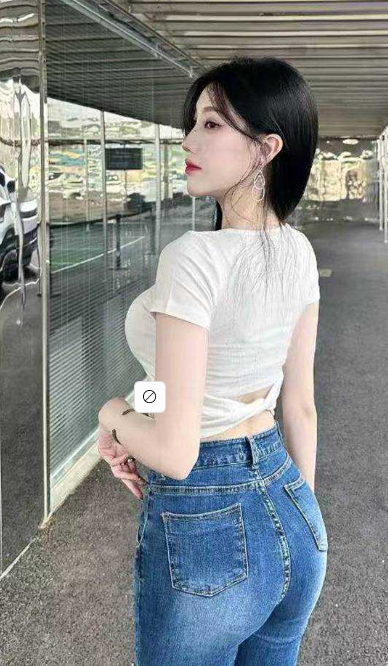 紧身牛仔裤美女御姐 主动
