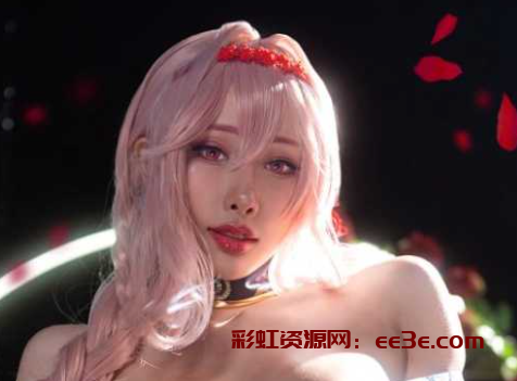 知名coser雨波HaneAme新作 cos暗影红莲1魅惑