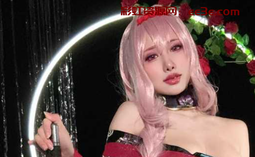 知名coser雨波HaneAme新作 cos暗影红莲1魅惑
